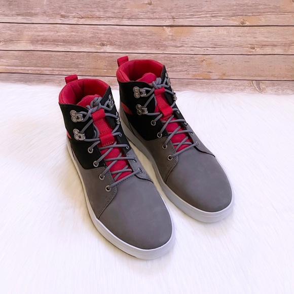 Timberland Men’s Davis Square Grey Chukka Boots - Picture 3 of 7